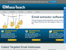 Tablet Screenshot of massreach.com